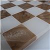 Image 7 : Hand Carved Marble Chess Set, White and Beige