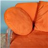Image 3 : Mid Century Modern Peach and Lucite Lounge Chair