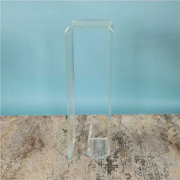 Mid-Century Modern Designer Lucite Side Table/Stand