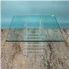 Image 6 : Mid-Century Modern Hollywood Regency Stacked Lucite Table