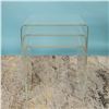 Image 10 : Set of 3 Mid-Century Modern Clear Lucite Nesting Tables