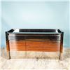 Image 1 : Modernist 3-Drawers Mirrored Console Table/Dresser