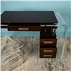 Image 6 : 2pc Mid Century Modern Lucite and Acrylic Desk with Chair