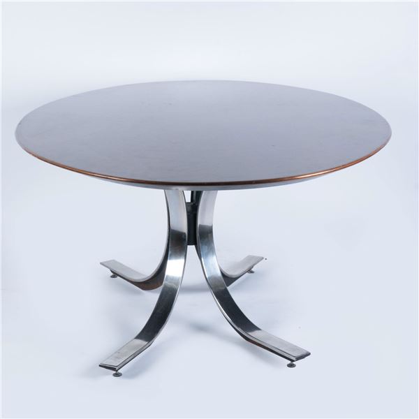 Osvaldo Borsani Mahogany Veneered Dining Table