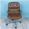 Image 1 : MCM Charles Pollock Steelcase Vinyl Rolling Desk Chair
