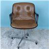 Image 1 : MCM Charles Pollock Steelcase Vinyl Rolling Desk Chair