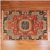 Image 1 : Nourison Nourmak Wool Red Area Rug