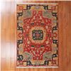 Image 4 : Nourison Nourmak Wool Red Area Rug
