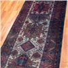 Image 5 : Turkish Red Geometric Pattern Runner Rug