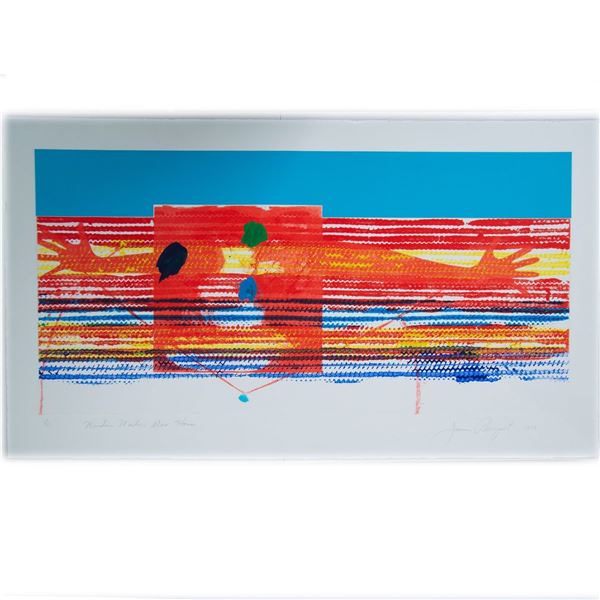James Rosenquist, Original Color Intaglio on Paper, Signed