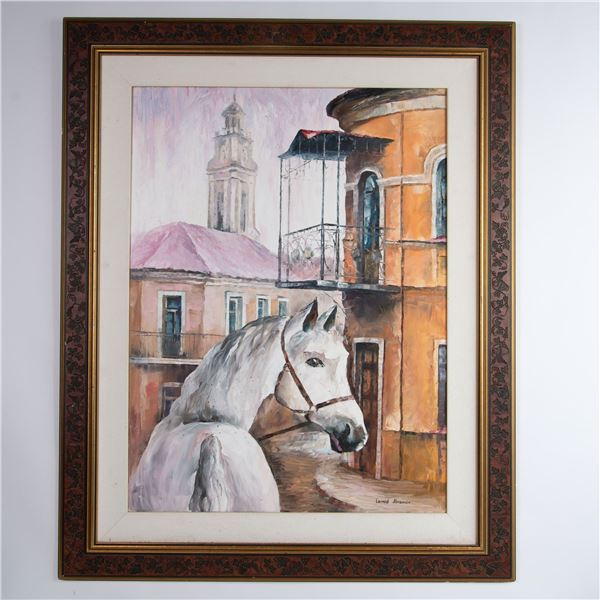 Leonid Afremov, Large Impressionist Oil on Canvas, Signed