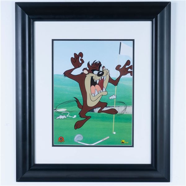 Warner Bros. Studio Taz Golf Animation Art Sericel