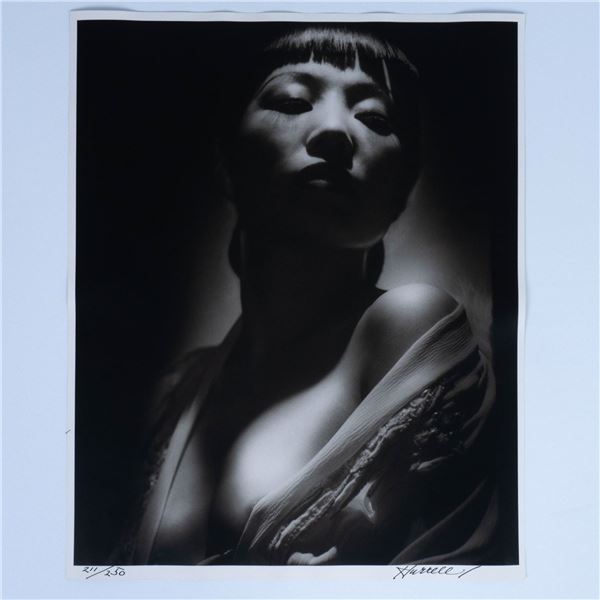 George Hurrell, Original Silver Gelatin Photograph, Signed - Featuring Anna May Wong, Edition 211/25