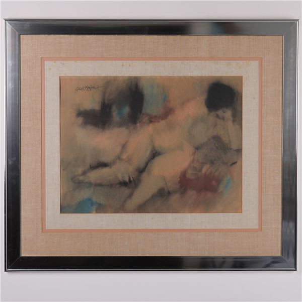 Anthony Scornavacca, Original Drawing on Paper, Nude Signed
