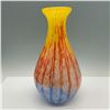 Image 1 : Layered Tree Toned Art Glass Vase
