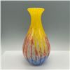 Image 2 : Layered Tree Toned Art Glass Vase
