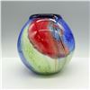 Image 2 : Modernist Art Glass Multi Patterned Vase