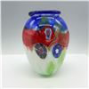 Image 2 : Layered Colorful Art Glass Vase