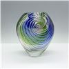 Image 1 : Modernist Art Glass Swirl Patterned Vase