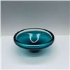 Image 4 : 2pc Glass Cerulean Decorative Bowls