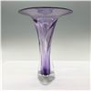 Image 2 : Winfisky Glass Amethyst Colored Vase
