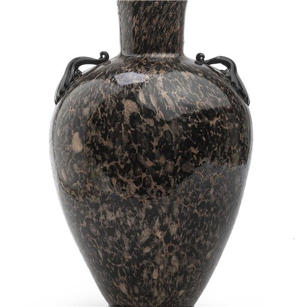 Murano Glass by Fratelli Toso Avventurina Vase