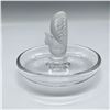 Image 2 : Lalique Crystal Ring Tray, Squirrel