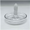 Image 3 : Lalique Crystal Ring Tray, Squirrel
