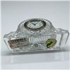 Image 3 : Waterford Crystal Small Mantel Clock
