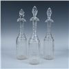 Image 2 : 7pc Vintage Decanters with Stoppers and Stand