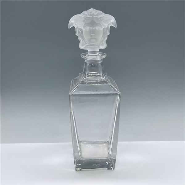 Rosenthal by Versace Crystal Decanter, Medusa Lumiere