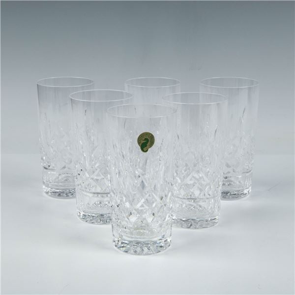 6pc Waterford Crystal Lismore Highball Glasses