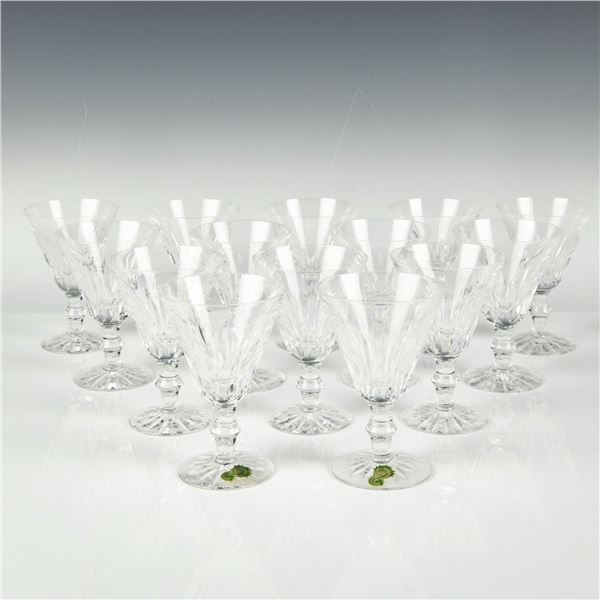 14pc Waterford Crystal Claret Wine Glasses, Eileen