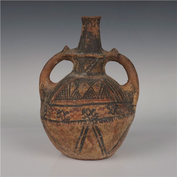 Antique Moroccan Berber Water Vessel w/ Handles