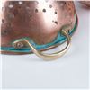Image 4 : 3pc Copper and Bronze Colanders