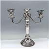 Image 1 : Silver on Copper Three Light Candelabra
