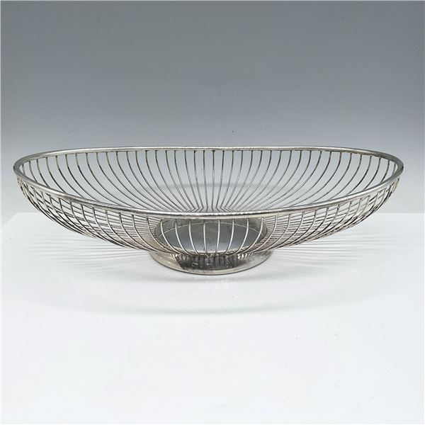Italian Silverplated Bread Basket