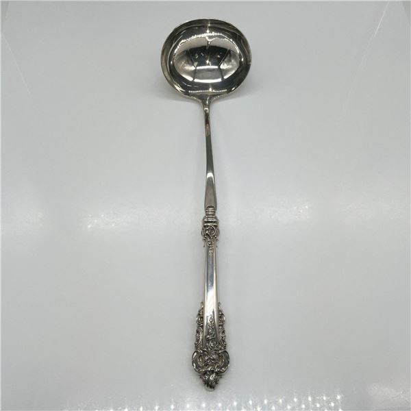 Wallace Sterling Soup Ladle, Grand Baroque