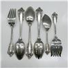 Image 2 : 6pc Wallace Sterling Serving Utensils, Grand Baroque
