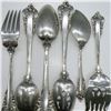 Image 3 : 6pc Wallace Sterling Serving Utensils, Grand Baroque