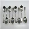 Image 1 : 8pc Towle Sterling Teaspoons, Cascade