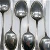 Image 3 : 8pc Towle Sterling Teaspoons, Cascade
