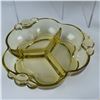 Image 5 : 11pc Vintage Yellow Glass Plates & Serving Dishes