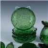 Image 5 : 10pc Vintage Green Glass Tableware