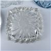 Image 10 : 6pc Retro Clear Patterned Ashtrays