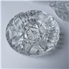Image 2 : 6pc Retro Clear Patterned Ashtrays