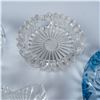 Image 4 : 6pc Retro Clear Patterned Ashtrays