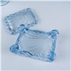 Image 5 : 7pc Vintage Blue Pattern Glass Grouping