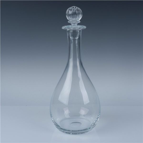 Vintage Glass Decanter with Stopper
