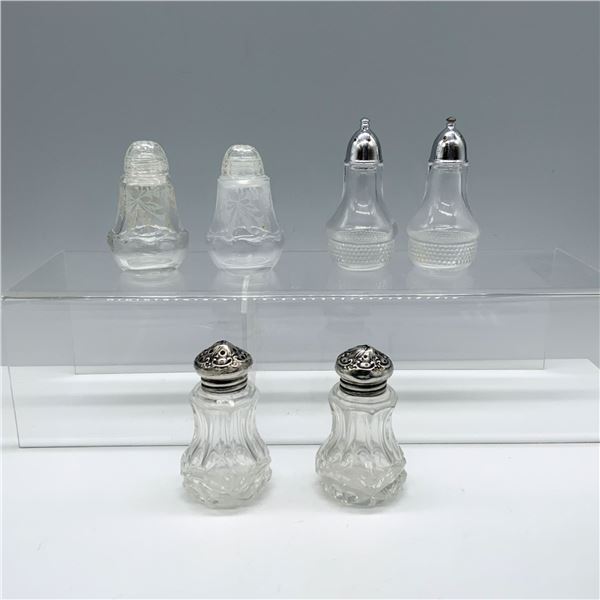 6pc Heather, Duncan & Miller, and Sterling Silver Shakers